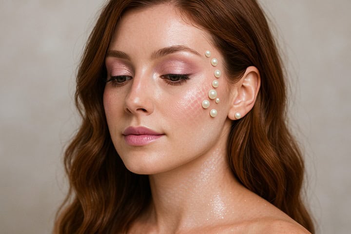 pearl mermaid makeup