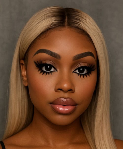 bratz creepy doll makeup