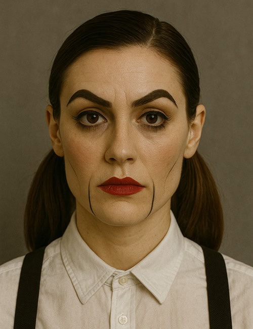 ventriloquist creepy doll makeup ideas