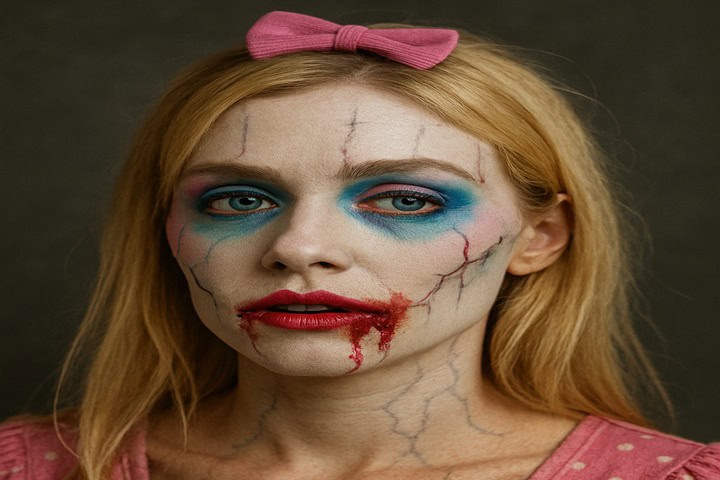 barbie zombie makeup