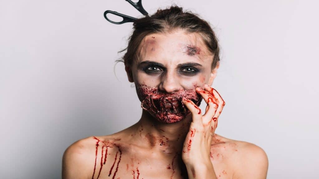 zombie makeup