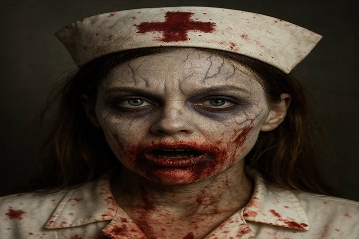 zombie makeup nurse
