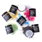 Mehron Colorset Powder - Bold Colours, Ultra White, Translucent and Twilight