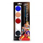 Mehron 5 Colour Clown Palette