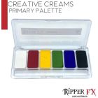 Ripper FX 6 Colour Cream Palette - Primary Colour