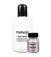 Mehron Hair White & Hair Silver