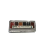 Ripper FX 6 Colour FX Cream Palette - Burns and Exposure