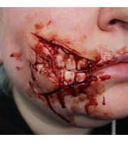 JessFX Prosthetic - Ripped Mouth