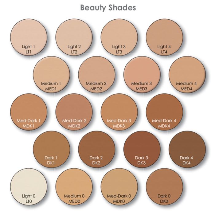 Megron Color Design Mehron Foundation