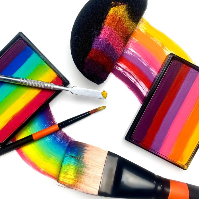 Mehron Paradise Makeup AQ Rosso 7g – Colore Per Body Painting, Effetti Speciali E Trucco Artistico - 2