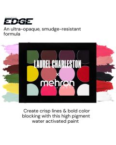 Mehron Makeup x Laurel Charleston Backstage 12 Color EDGEâ„¢ Palette - LIMITED EDITION 