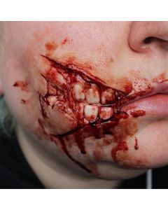 JessFX Prosthetic - Ripped Mouth