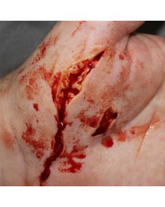 JessFX Prosthetic - Mauling Wound 1